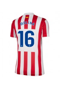 Atletico Madrid Nahuel Molina #16 Fotballdrakt Hjemme Klær Dame 2025-26 Korte ermer